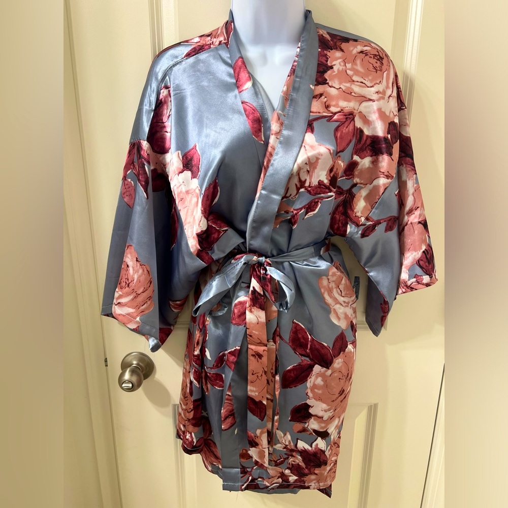 Floral robe